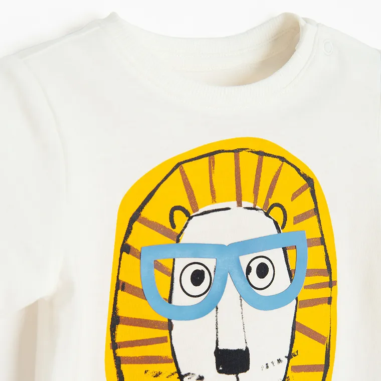 Cool Club, Tricou pentru baieti, ecru