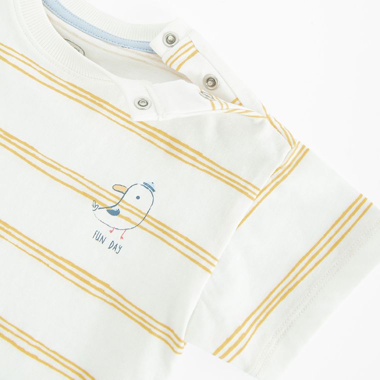 Cool Club, Tricou pentru baieti, ecru