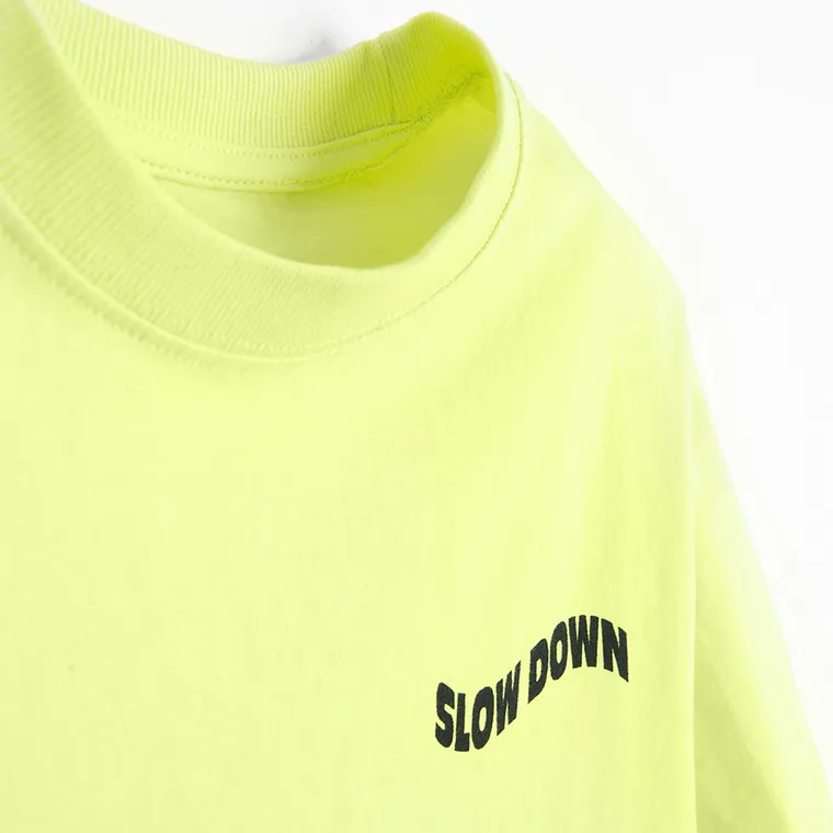 Cool Club, Tricou pentru baieti, galben fluo