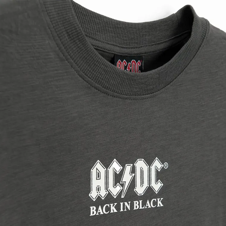 Cool Club, Tricou pentru baieti, gri, AC/DC