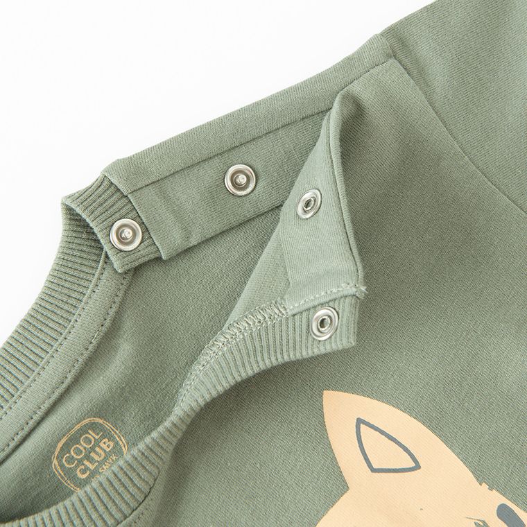 Cool Club, Tricou pentru baieti, kaki