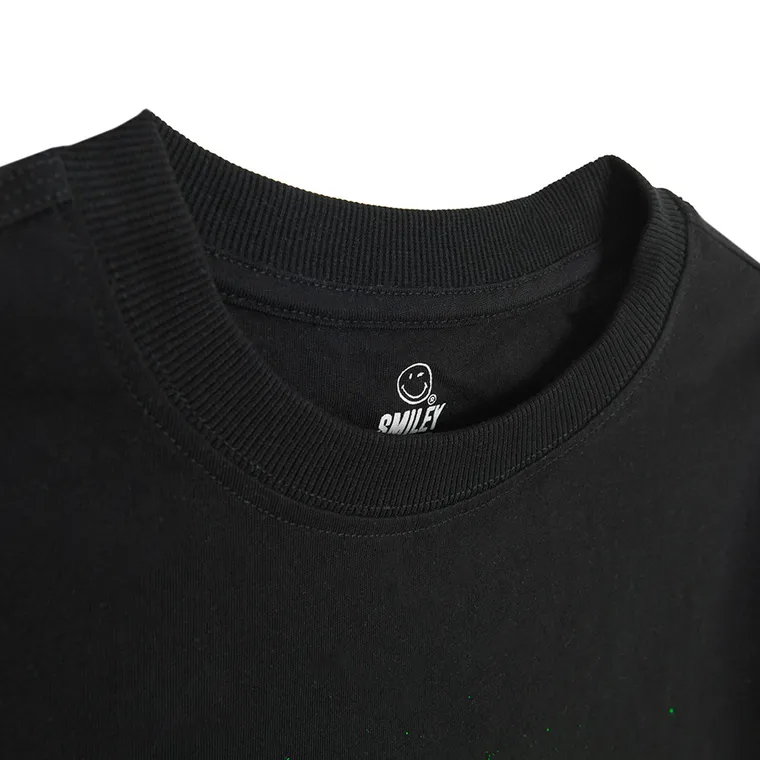 Cool Club, Tricou pentru baieti, negru, imprimeu SmileWorld