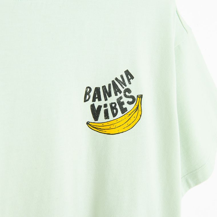 Cool Club, Tricou pentru baieti, oversize, turcoaz
