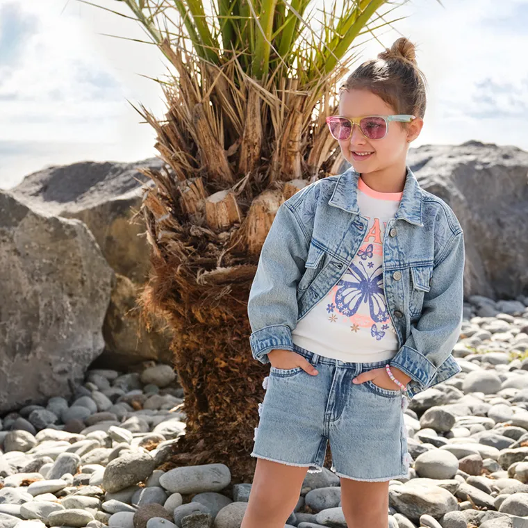 Cool Club, Tricou pentru fete, alb