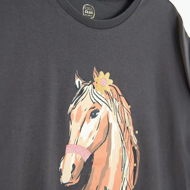 Cool Club, Tricou pentru fete, gri