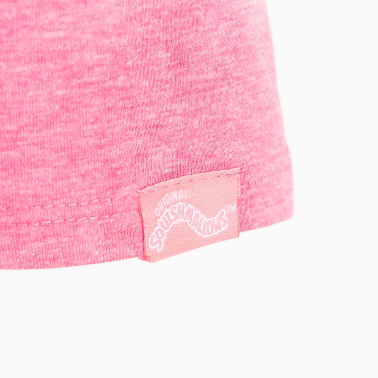 Cool Club, Tricou pentru fete, roz, imprimeu Squishmallows