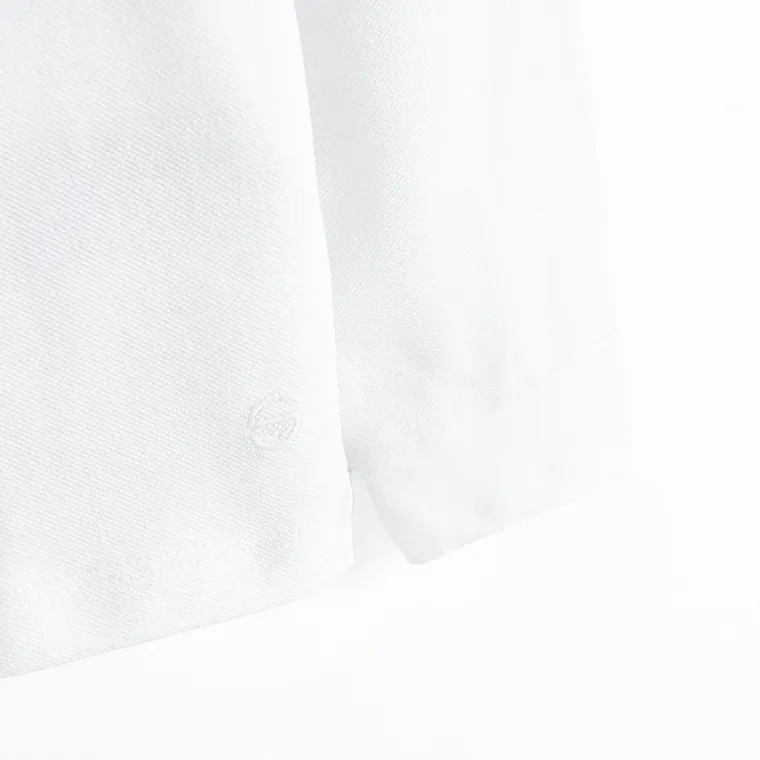 Cool Club, Tricou polo cu maneca lunga pentru baieti, alb