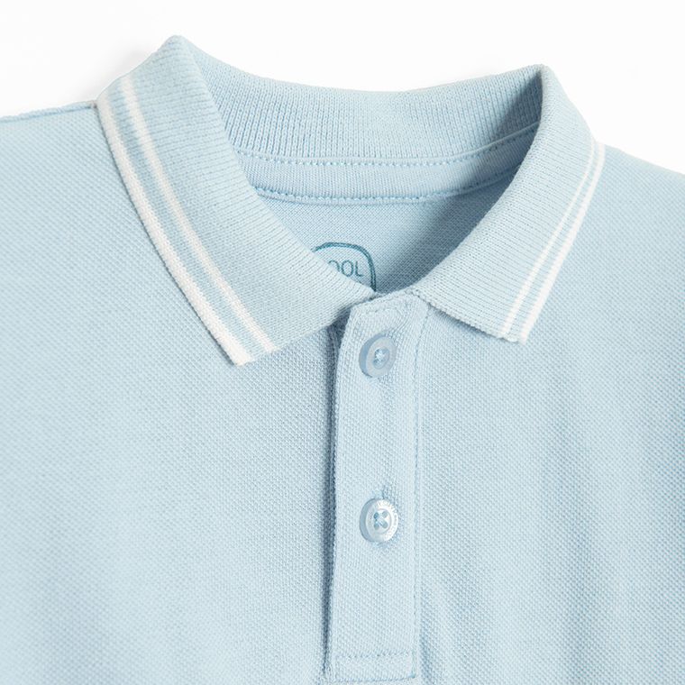 Cool Club, Tricou polo cu maneca scurta pentru baieti, albastru