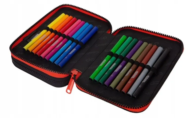 CoolPack, Jumper 2, penar dublu cu rechizite scolare, Grey Ball