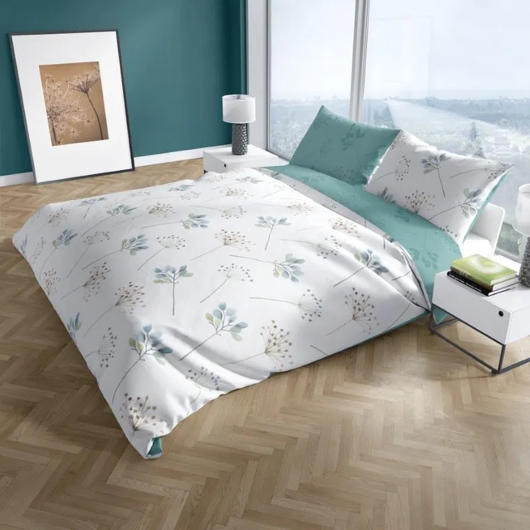 Cottage Home, Papadie, set lenjerie de pat single, bumbac, 140-200 cm