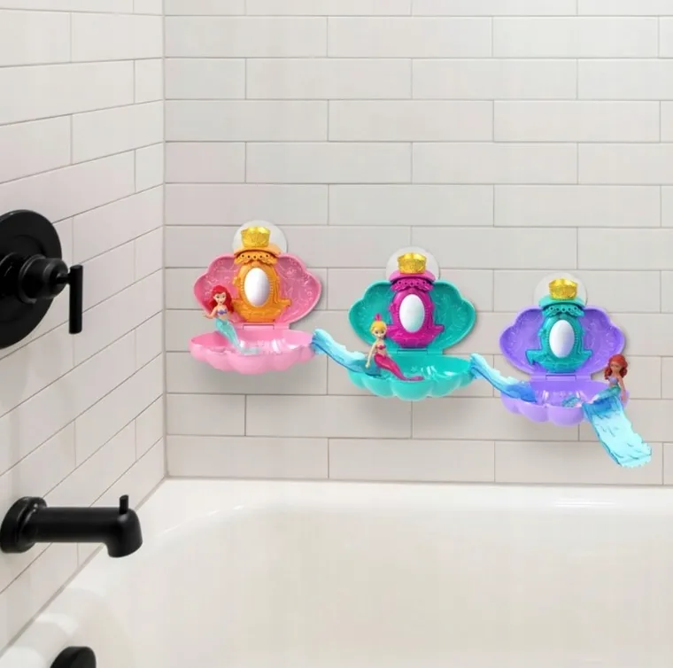 Disney Princess, Sirena, set de joaca cu papusa si accesorii, 1 buc.