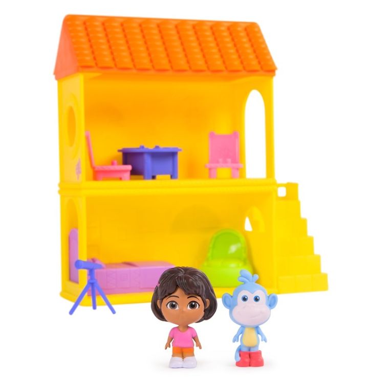 Dora, Mini casa modulara, set de figurine