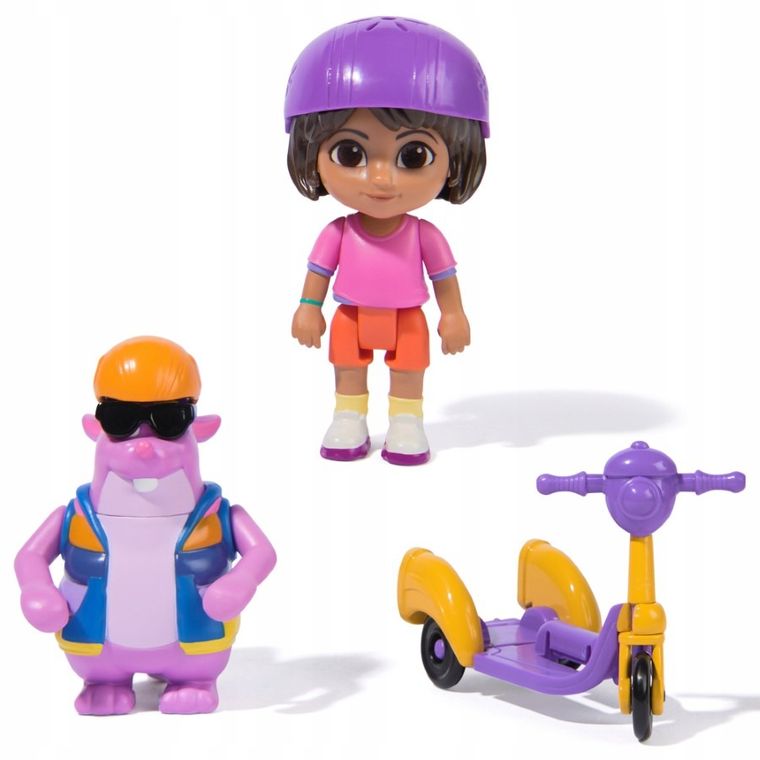 Dora, Zoom & Explore Adventure Pack, set de figurine