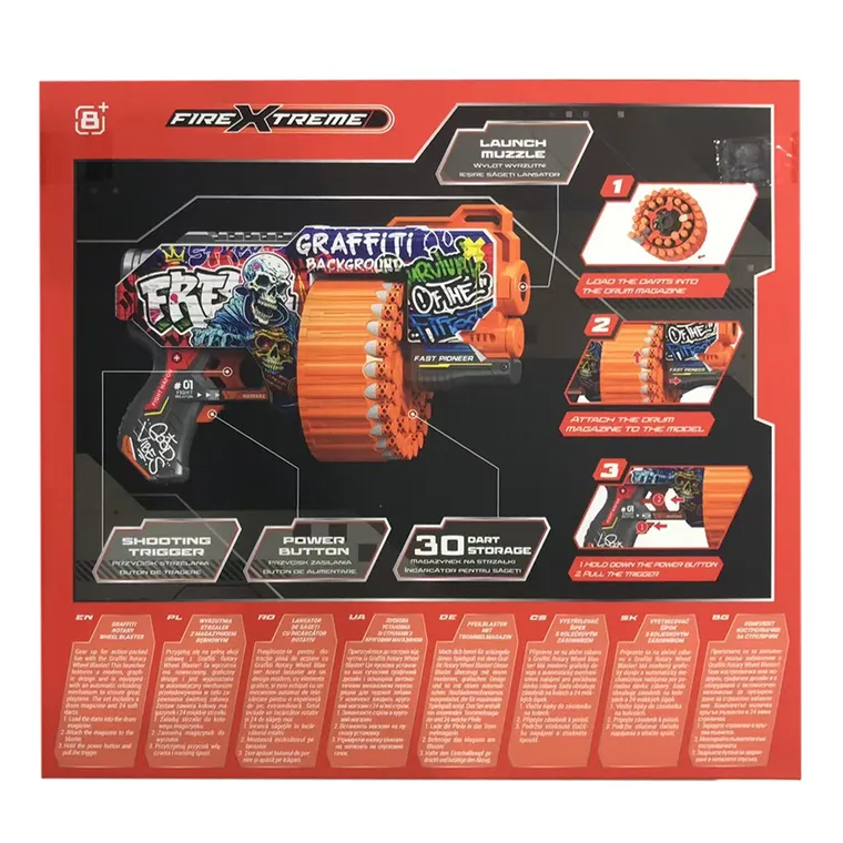 Fire Xtreme, Graffiti Rotary Wheel Blaster, lansator de proiectile