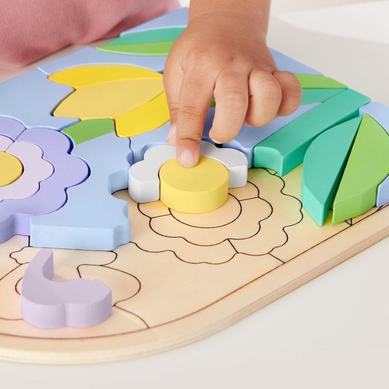 Fisher-Price, Flori, puzzle din lemn