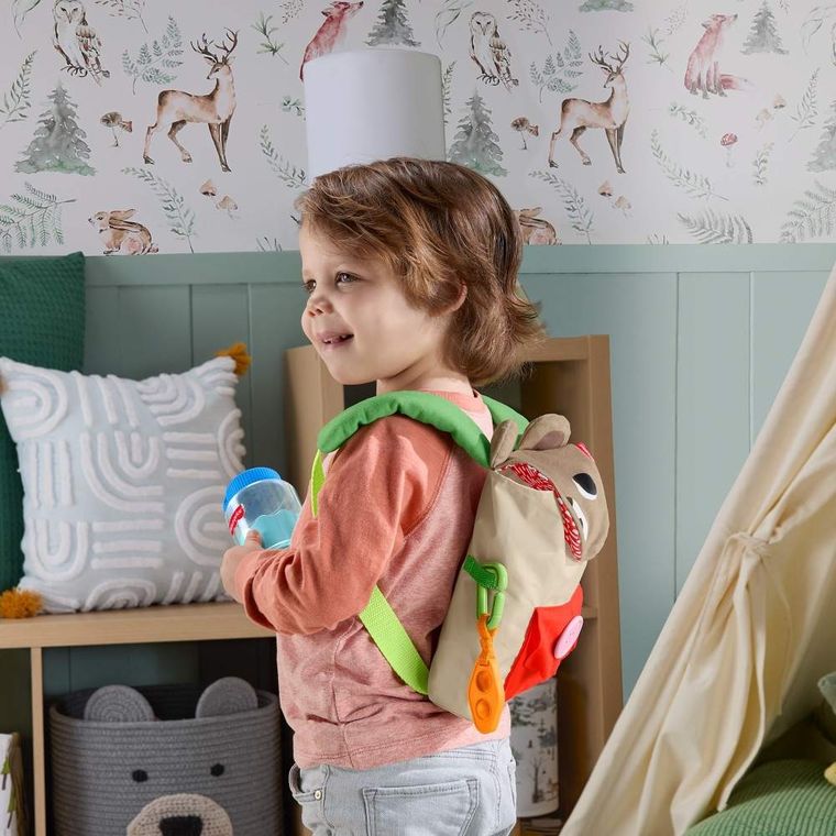 Fisher-Price, Friendship Forest, rucsac ursulet, set de joaca