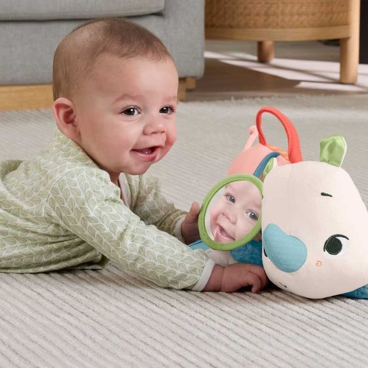 Fisher-Price, Planet Friends, Rinocer interactiv, jucarie senzoriala