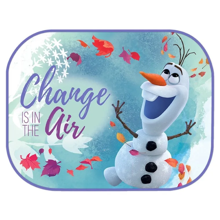 Frozen 2, paravan de soare pentru parbriz, 44-35 cm, 2 buc.