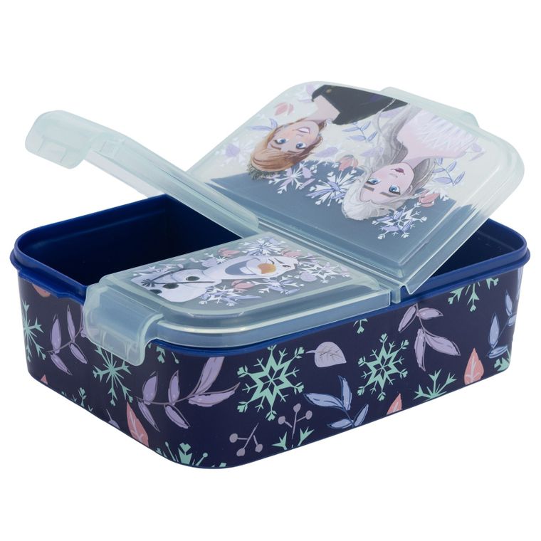 Frozen, Snowy Tale, cutie pentru pranz cu compartimente