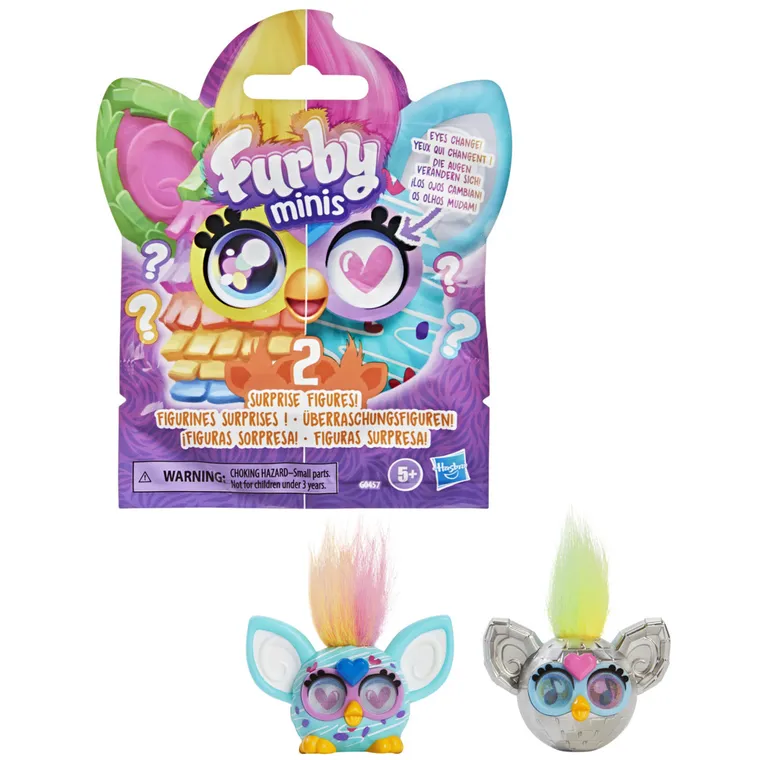 Furby Mini, pachet de 2 figurine surprize, 1 buc.
