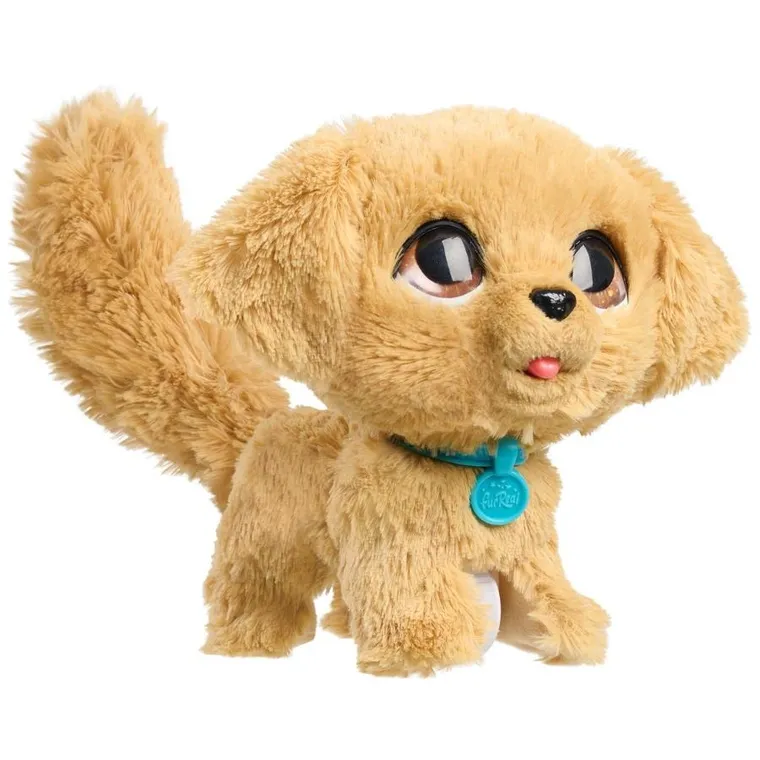 FurReal Friends, Walkalots, Golden Retriever care merge in lesa, jucarie interactiva