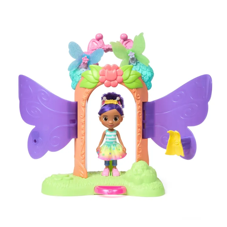 Gabby's Dollhouse, Fairy Magic Reveal Playset, set de papusa Gabby