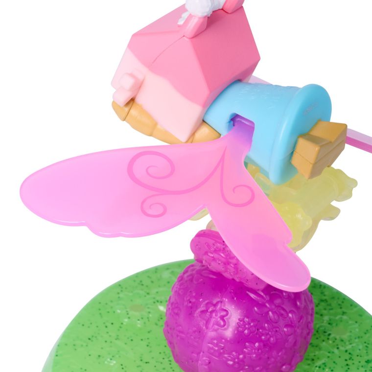 Gabby's Dollhouse, Fairylandia, inel magic cu figurina mobila, Baby Box Cat