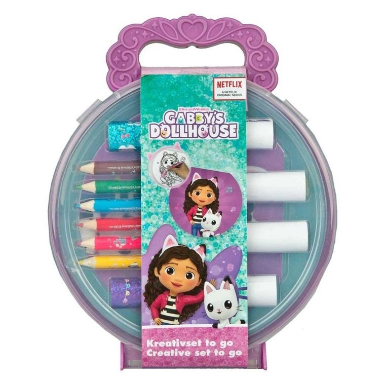 Gabby's Dollhouse, set creativ, 14 piese