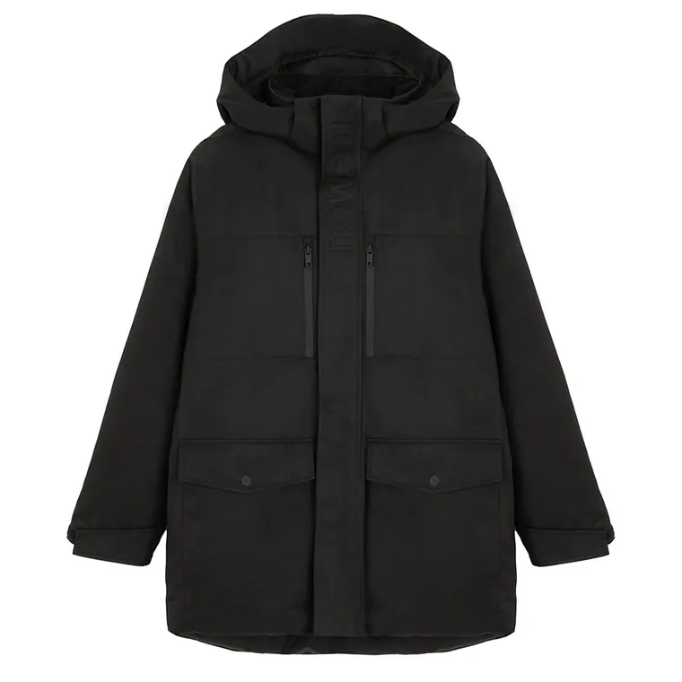 Geaca de tranzitie impermeabila cu gluga si croiala oversize unisex NOWEAR