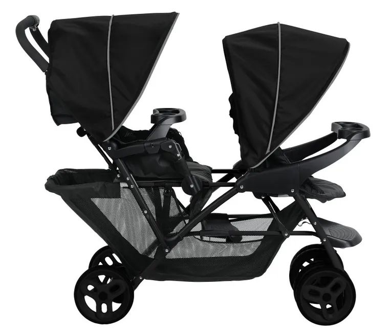 Graco, Stadium Duo, carucior sport dublu, Black Grey