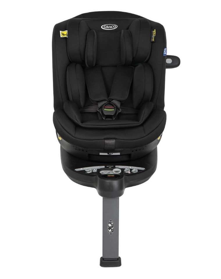 Graco, Turn2Me Grow, I-Size, scaun auto, rotativ 360°, Midnight, 40-105 cm