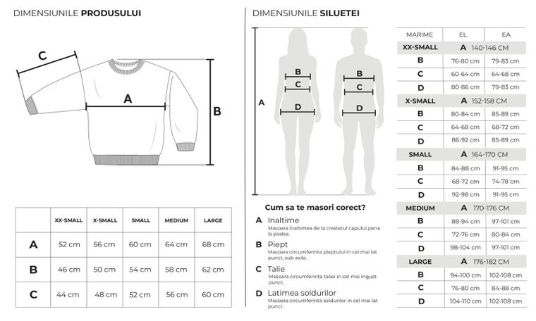 Hanorac cu fermoar si croiala crop NOWEAR