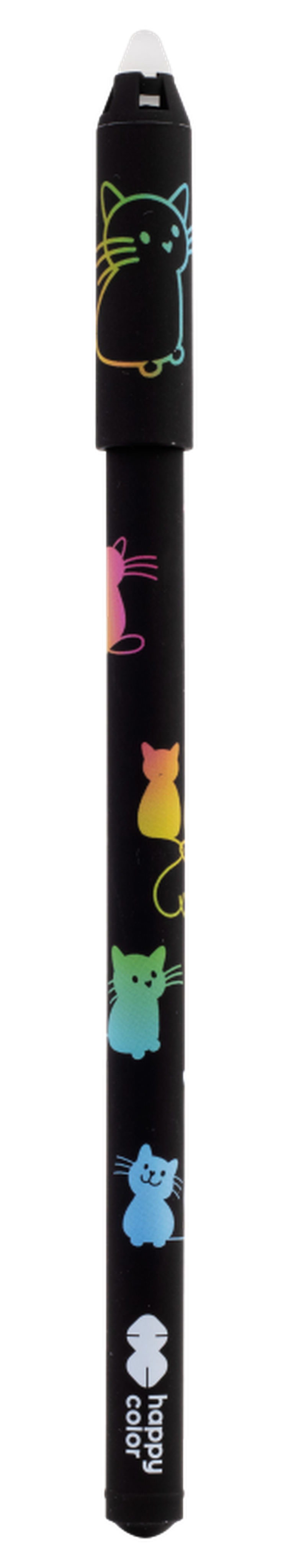 Happy Color, Miaow! pix cu cerneala care se sterge, albastru, 0,5 mm, 1 buc.