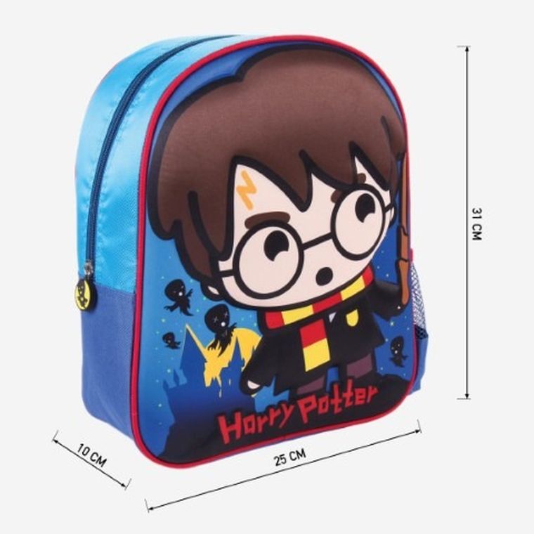 Harry Potter, rucsac gradinita 3D cu sticla de apa