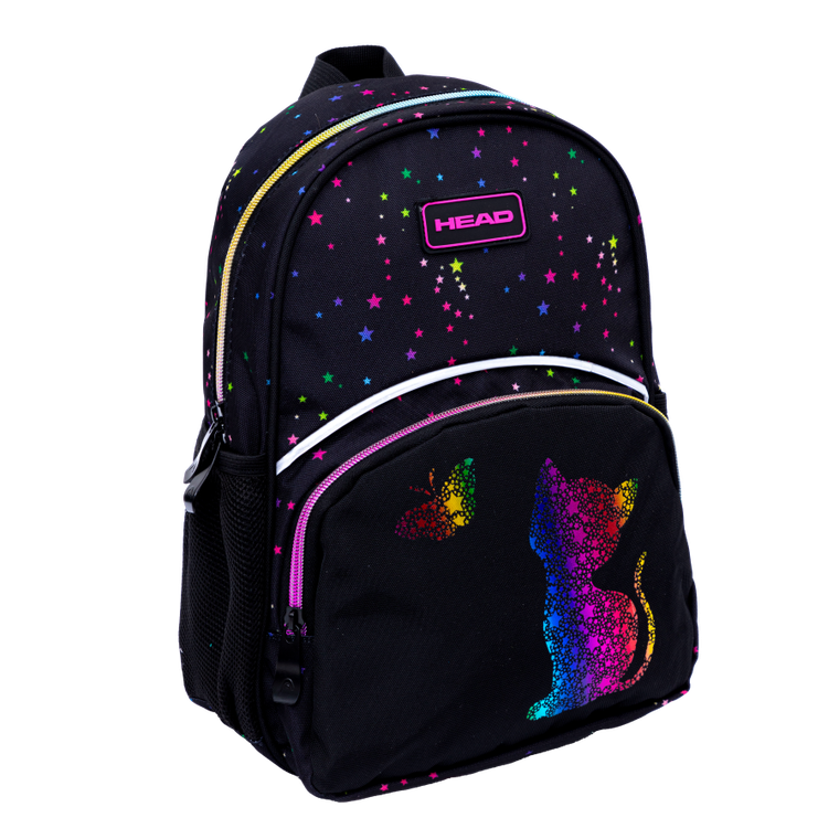 Head, Golden Effect, rucsac gradinita, Rainbow Kitty