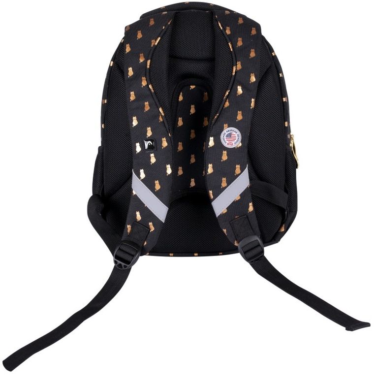 Head, rucsac pentru scoala cu 3 compartimente, Golden Kitty