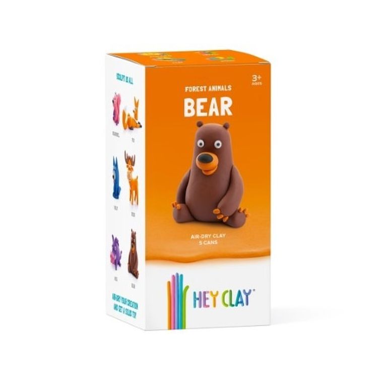 Hey Clay, Urs, plastilina, set creativ