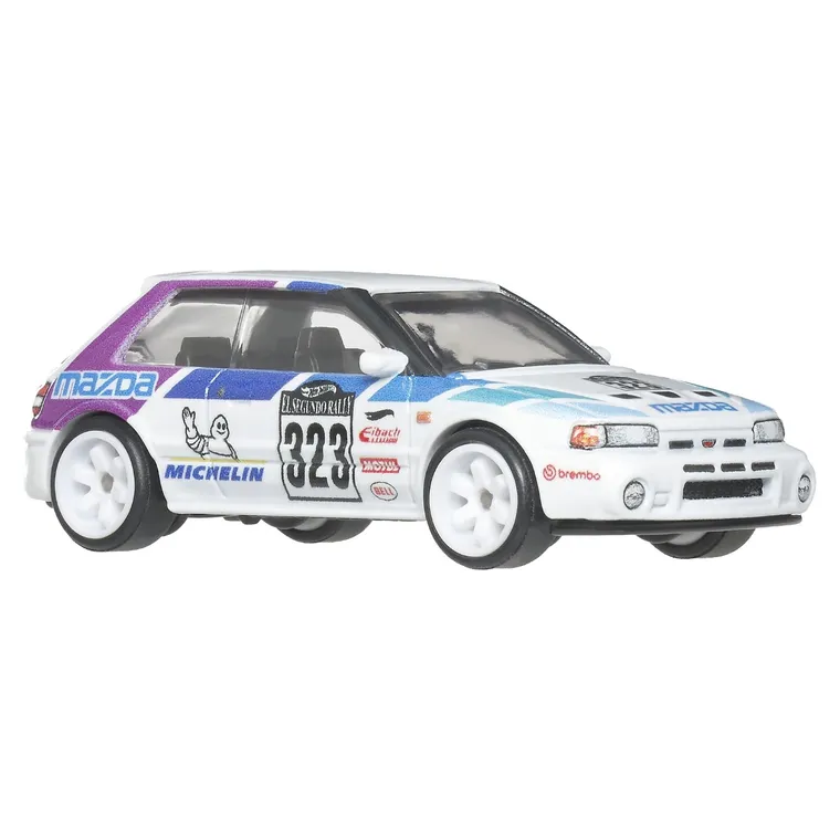 Hot Wheels, Car Culture, Mazda 323 GTR, masina, scara 1:64, JKF17