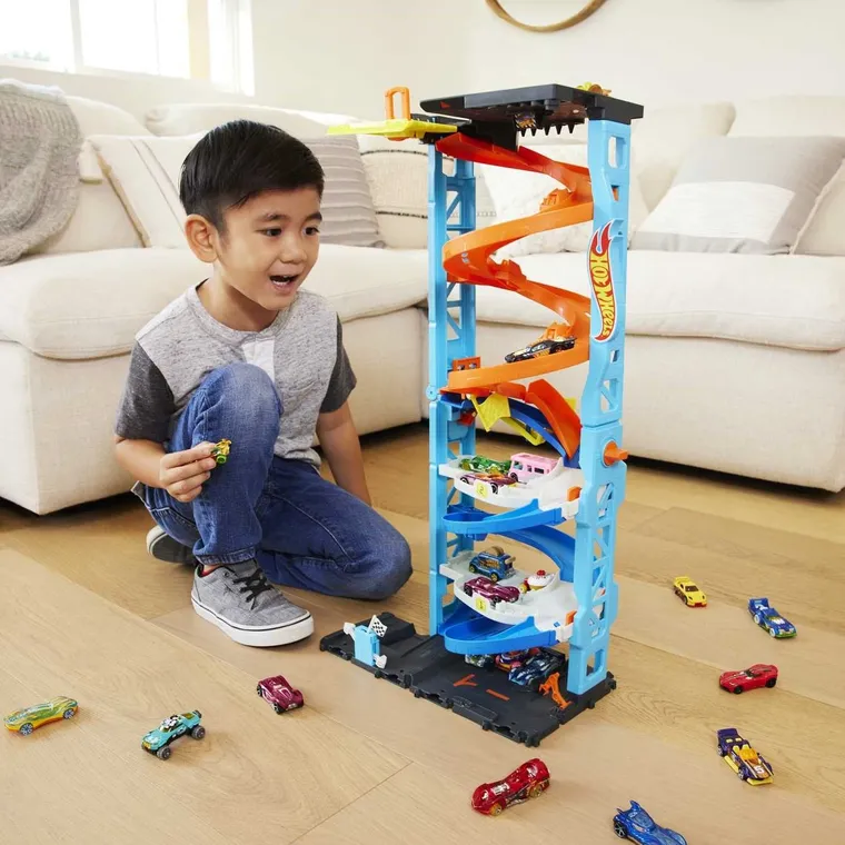 Hot Wheels City, Transforming Race Tower, set de joaca