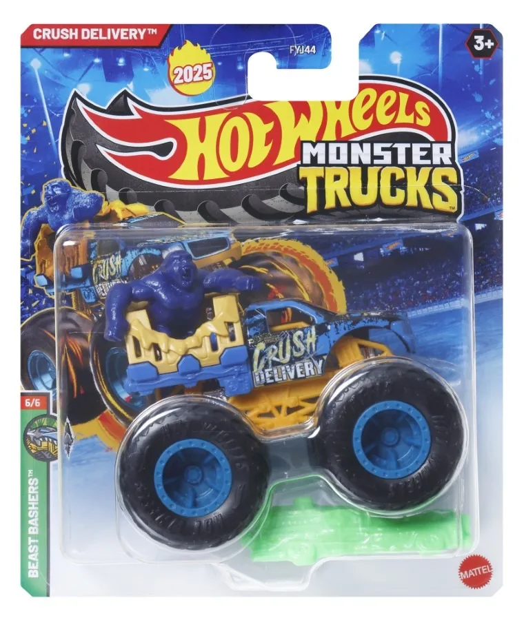 Hot Wheels, Monster Trucks, masinuta, scara 1:64