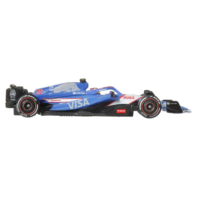 Hot Wheels, Premium, Formula 1, Visa Cash App Racing Bulls Formula One Team (#22), masina, JBM14
