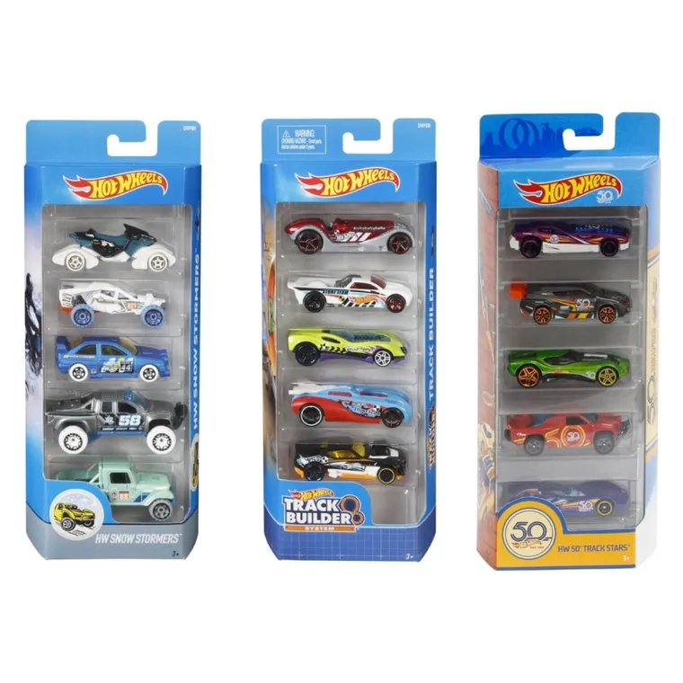Hot Wheels, set de 5 masini