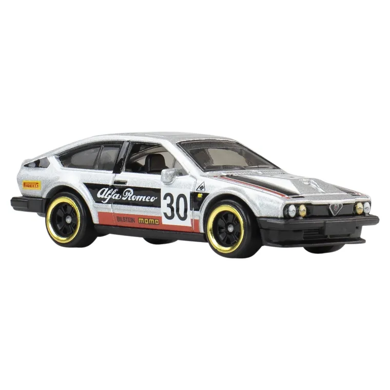Hot Wheels, Vintage Racing Club, Alfa Romeo GTV6 30, masina, scara 1:64, JKY30