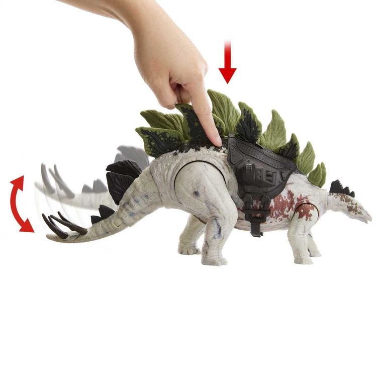 Jurassic World, Stegosaurus, figura mare cu functie de atac