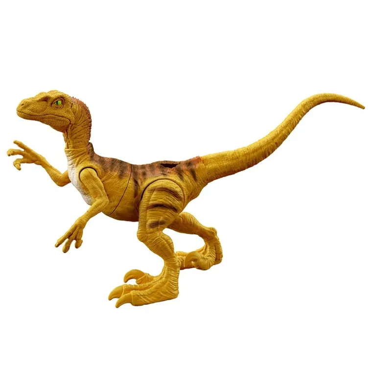 Jurassic World, Strike Attack, Velociraptor, figurina dinozaur, HTK60