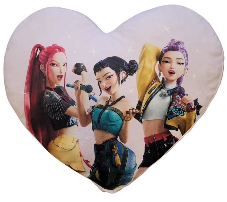 K-Pop Demon Hunters, perna de decoratie, inima, 40 cm