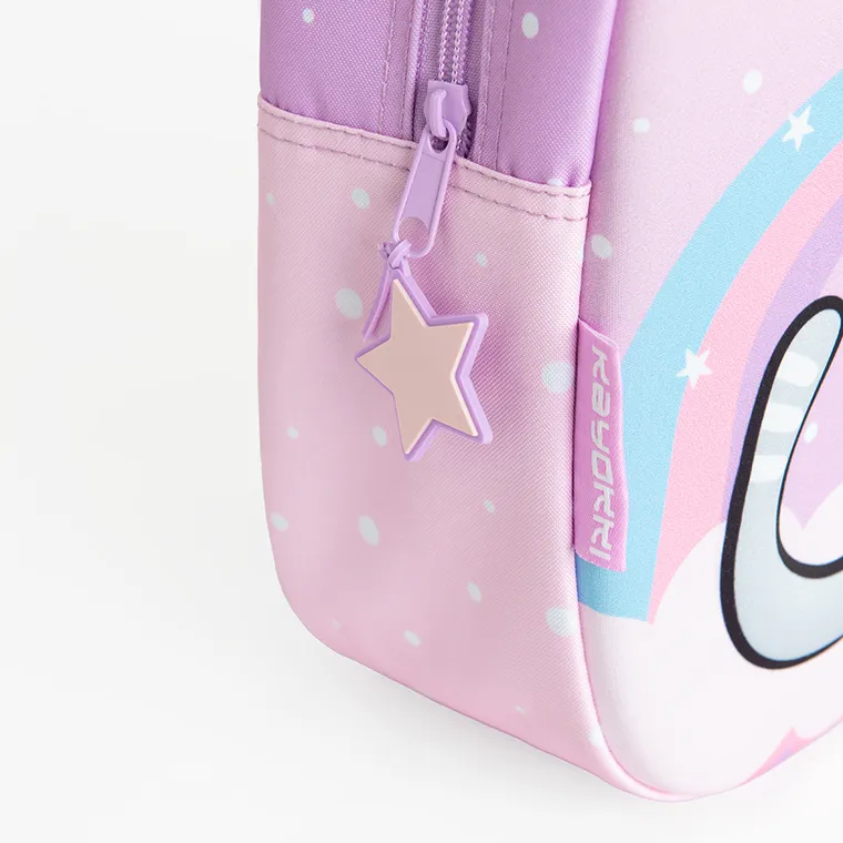 Kayokki, ghiozdan pentru prescolari, Pisicuta si curcubeu