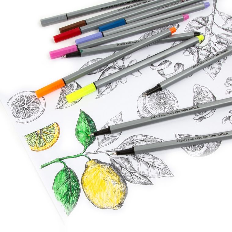 Kidea, liner, 24 culori