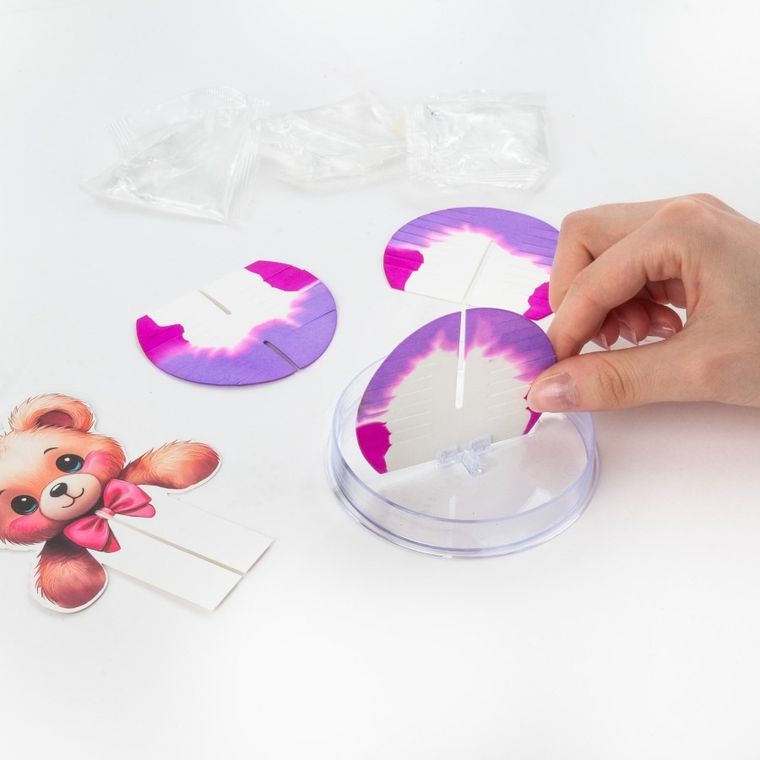 Kidea, Magic Crystal Teddy Bear, set creativ
