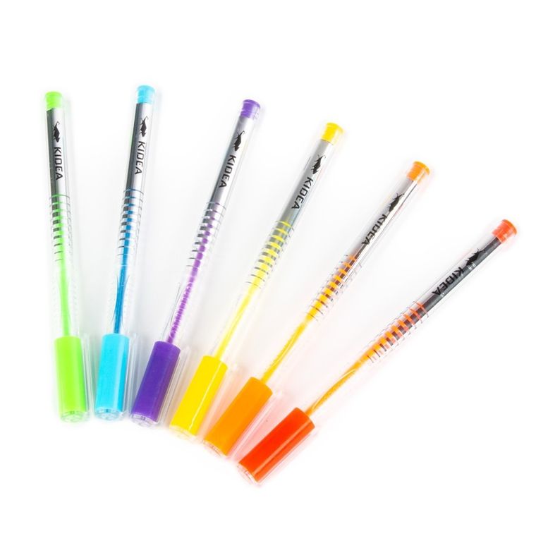 Kidea, pixuri cu gel, fluo, 6 culori